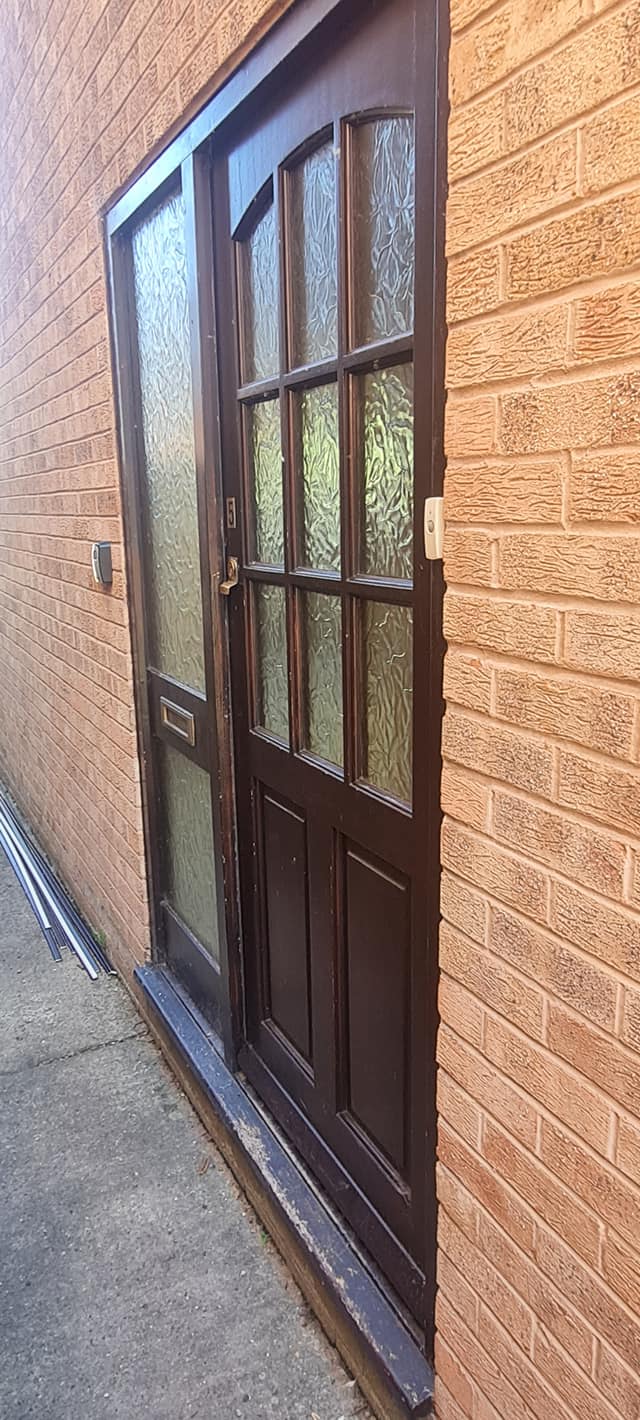 new door in Abergavenny, South Wales, Herefordshire and Gloucestershire