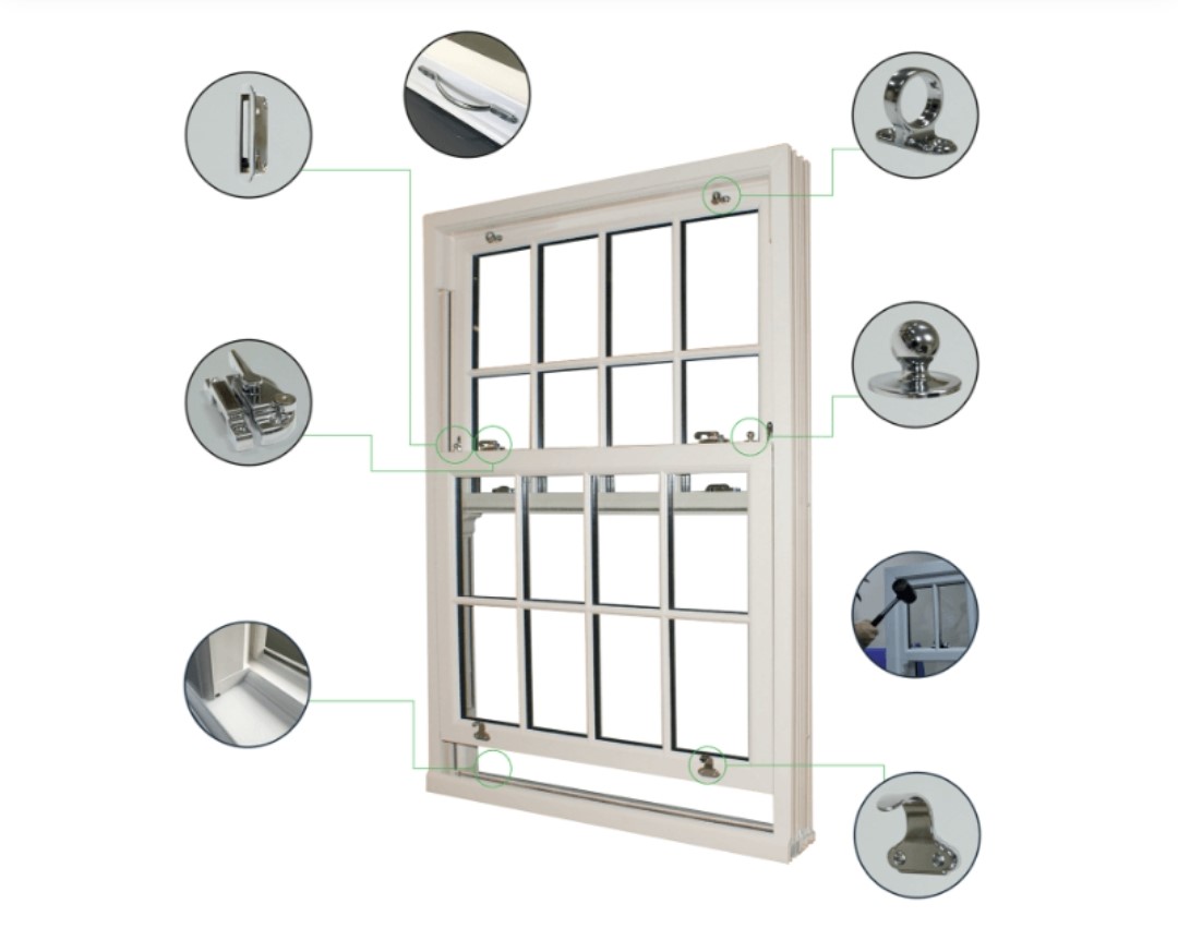 sash windows in Abergavenny, South Wales, Herefordshire and Gloucestershire